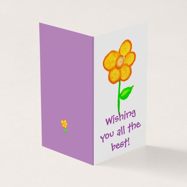 Tarjeta Mis mejores deseos (Exterior)