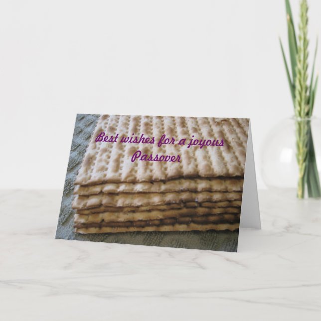 Tarjeta Mis mejores deseos para una feliz Pascua (Anverso)