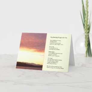 Tarjeta Mis oraciones de cumpleaños por ti...