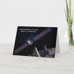 Tarjeta Misión de Escultismo al Asteroide 16 Psique