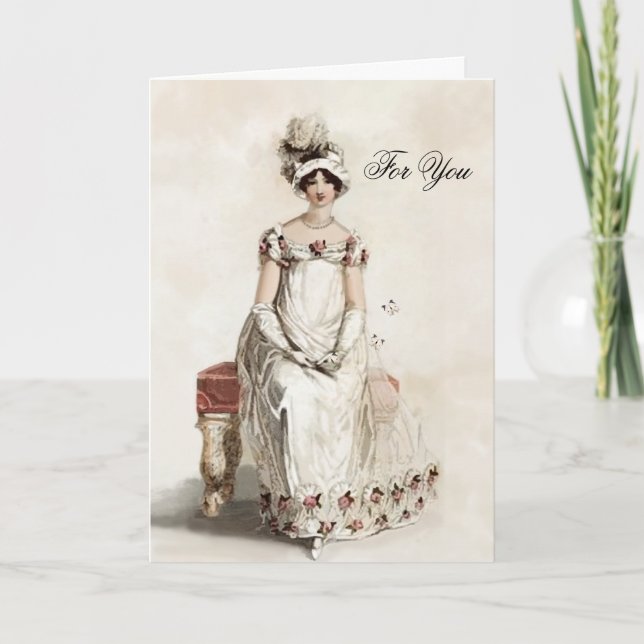 Tarjeta "Miss Bennet" Para Usted (Anverso)