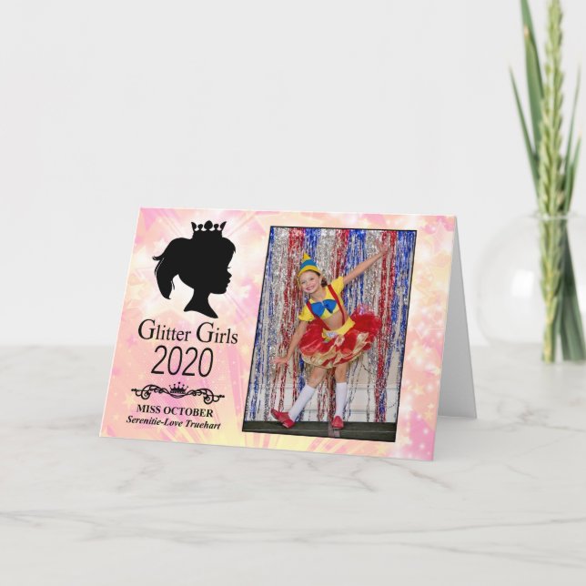 Tarjeta Miss Octubre 2020 (Anverso)