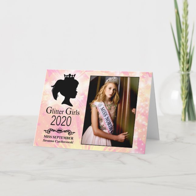 Tarjeta Miss Septiembre 2020 (Anverso)