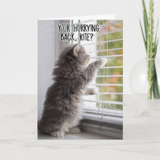 Tarjeta Miss U Kitties Miss You