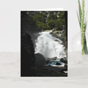 Tarjeta Mist Falls, Parque Nacional del Cañón del Rey, CA