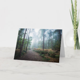 Tarjeta Misty Forest Walk