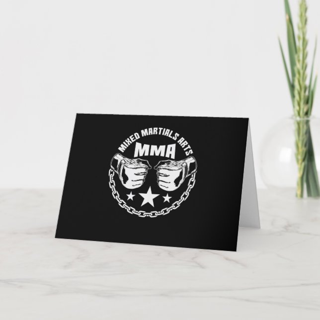 Tarjeta Mixed Martial Arts MMA (Anverso)