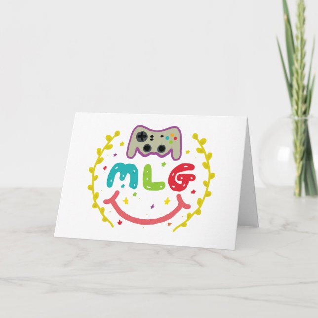 Tarjeta MLG - Major League Gamer (Anverso)