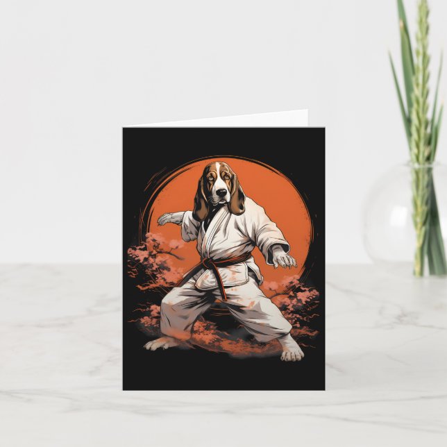 Tarjeta Mma Bet Hound Dog Karate (Anverso)