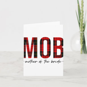 Tarjeta Mob Madre De La Novia Boda Ducha Boda Bac
