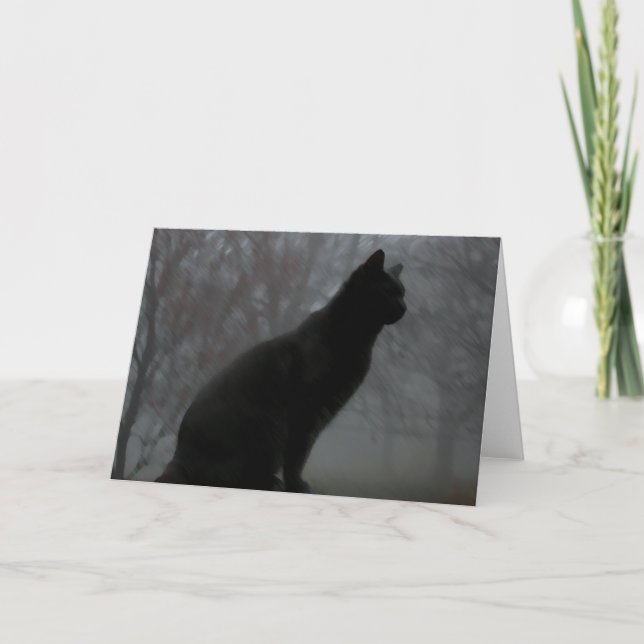 Tarjeta Moby en niebla (Anverso)