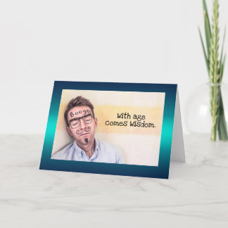 Tarjeta Mocos Divertidos