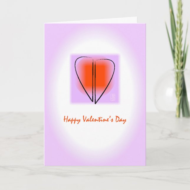 Tarjeta MOD Heart Love To a Sweet Person Valentine Card (Anverso)