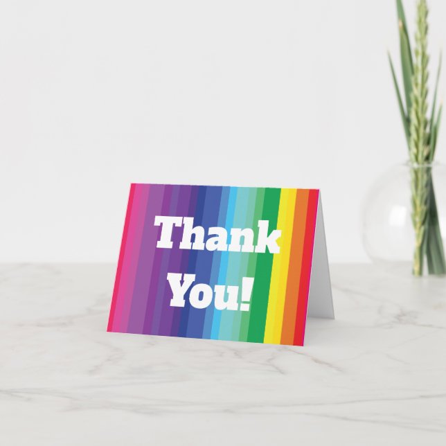 Tarjeta Mod Rainbow Colorful Kids Primer Fiesta de cumplea (Anverso)