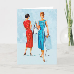 Tarjeta Moda de 1956