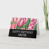 Moda de cumpleaños de mamá encantadora Tulip Flora