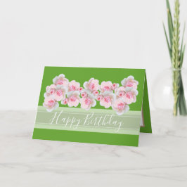 Tarjeta Moda Floral Bouquet Flores rosa rosa bud cumpleaño