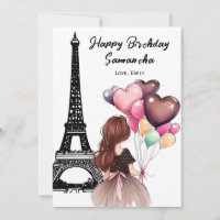 Moda fotográfica Torre Eiffel, globos cardíacos Cu