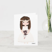 Moda personalizada Primer Chica de pelo pardo-comu