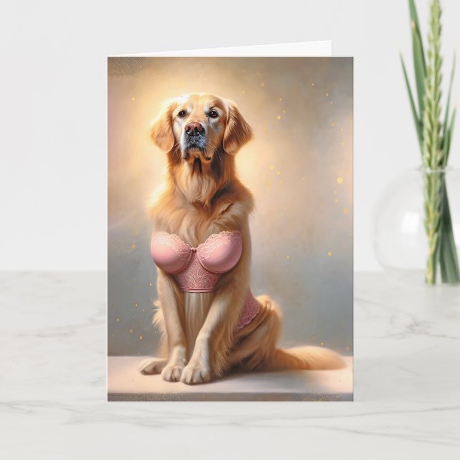 Tarjeta Modelo de recuperador de oro de cumpleaños (Anverso)