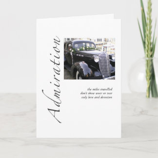 Tarjeta Modelo de rol de admiración