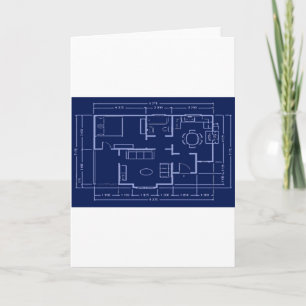 Tarjeta modelo - plan de la casa