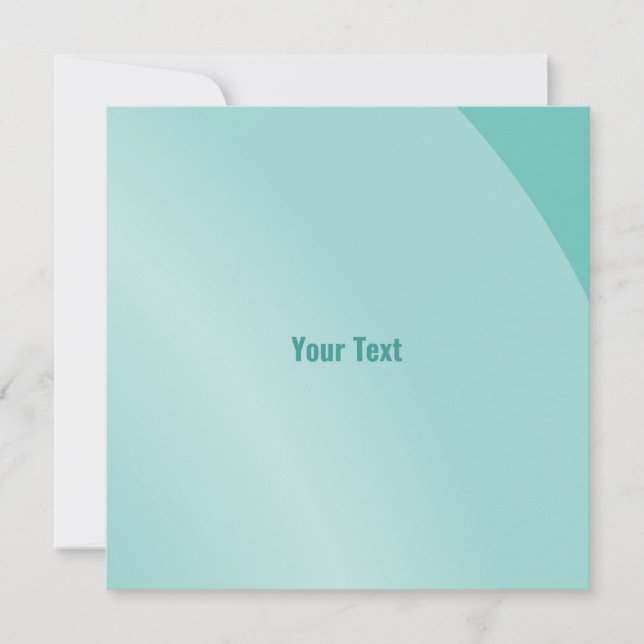 Tarjeta Moderada acuarela color moderno código Qr sombread (Anverso)