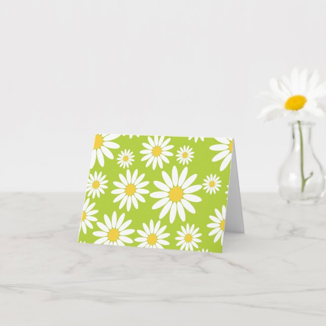 Tarjeta Modern Daisy (Planta pequeña)
