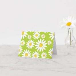 Tarjeta Modern Daisy