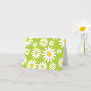 Tarjeta Modern Daisy