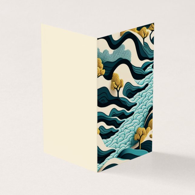 Tarjeta Modern Landscape (Exterior)