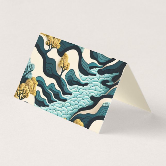 Tarjeta Modern Landscape (Anverso)