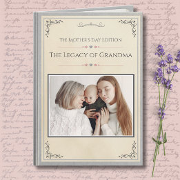 Tarjeta Modern Luxury Grandmother Storybook Mother's Day