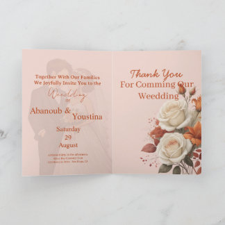 Tarjeta Modern Romance with Timeless Elegance