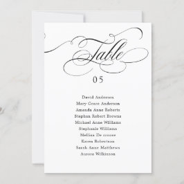 Tarjeta moderna de caligrafía de asiento intempora