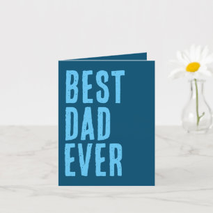 Tarjeta moderna de moda del mejor papá del mundo p