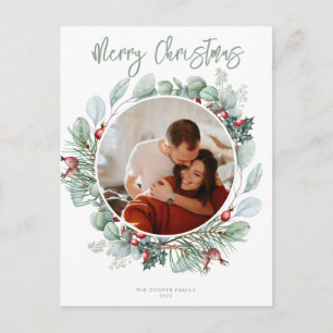 Tarjeta moderna de Navidad