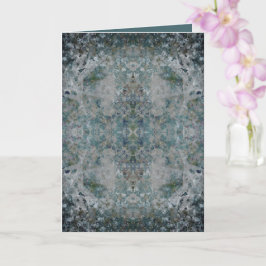 Tarjeta Moderna, De Una Especie De Arte Abstracto En Un Se