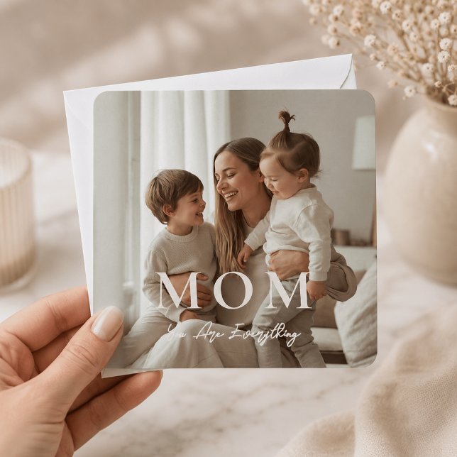 Tarjeta moderna personalizada de foto para el día  (Subido por el creador)