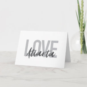 Tarjeta Moderno, simple, genial, diseño urbano Love Atlant