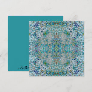 Tarjeta Moderno Único De Un Estilo Abstracto De Diseño Art