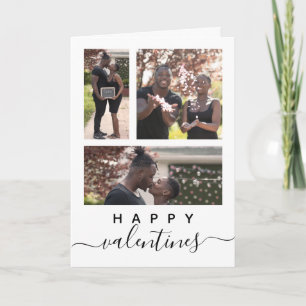 Tarjeta Moderno y elegante Día de San Valentín de Collage