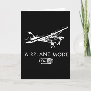 Tarjeta Modo Avión Activado Piloto Super Bush Cub