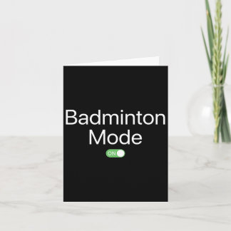 Tarjeta Modo Badminton En El Diseño Del Smartphone Del Atl