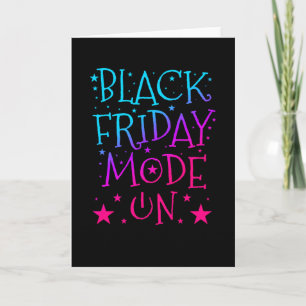 Tarjeta Modo Black Friday En Las Compras Deales