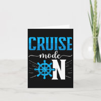Modo crucero de barco de crucero en crucero
