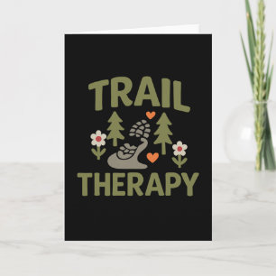 Tarjeta Modo Vacaciones Sendero Terapia Caminata Naturalez