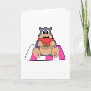 Tarjeta Mole con sandía. PNG