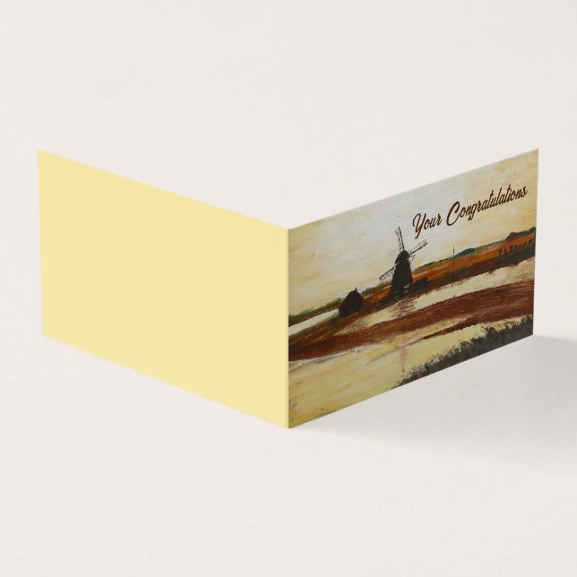 Tarjeta Molino de viento (Exterior)