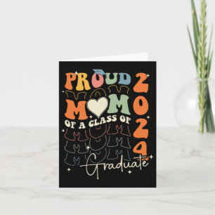Tarjeta Mom Cl De 2024 Senior 24 Graduate Graduation Groov